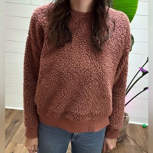 Teddy Bear Rust Sweater from A New Day